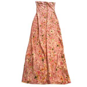 RESA Pink Floral Midi Dress